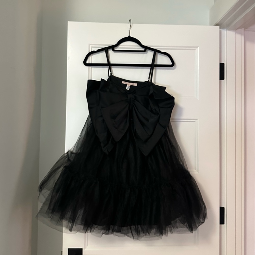 Anthropologie Bow mini dress